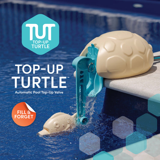 Automatischer Pool Befüllung und Regelung mit Top-Up Turtle