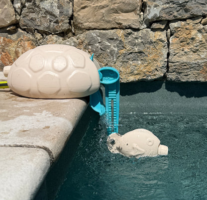 Automatischer  Pool Befüllung und Regelung mit Top-Up Turtle