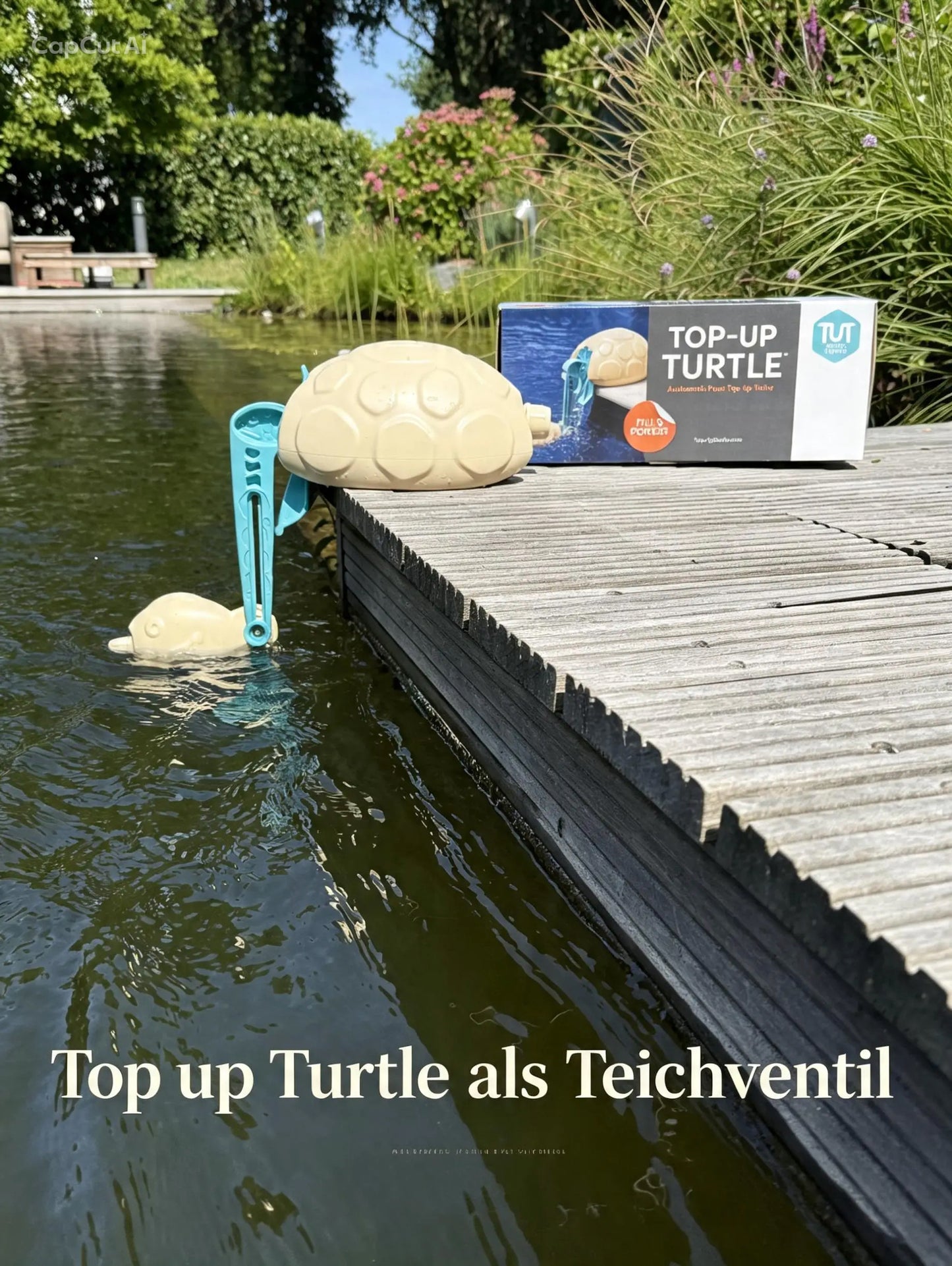 Automatischer  Pool Befüllung und Regelung mit Top-Up Turtle